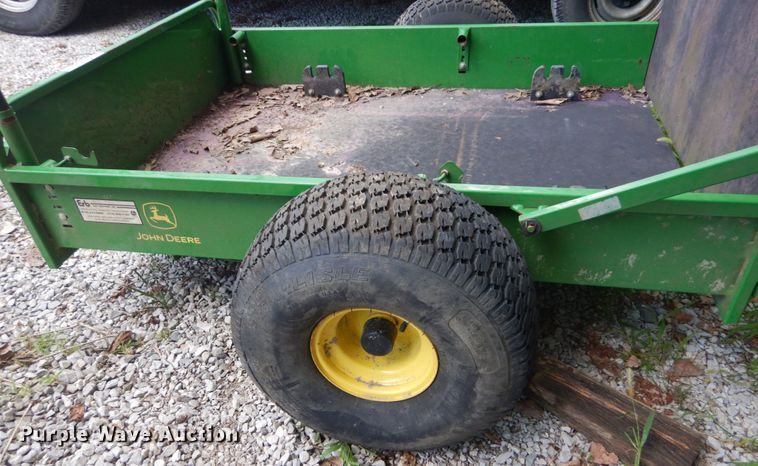 image for item GV9196 John Deere 22B WBGM greensmower trailer
