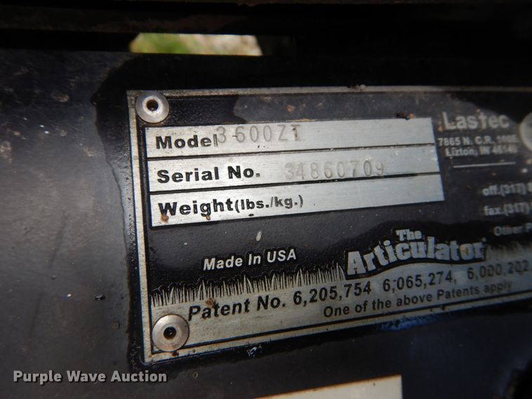 image for item GV9197 Lastec 3600ZT ZTR lawn mower