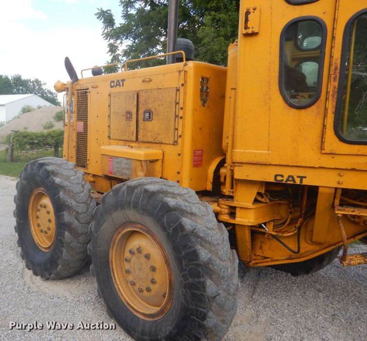 image for item GV9201 1978 Caterpillar 140G  motor grader