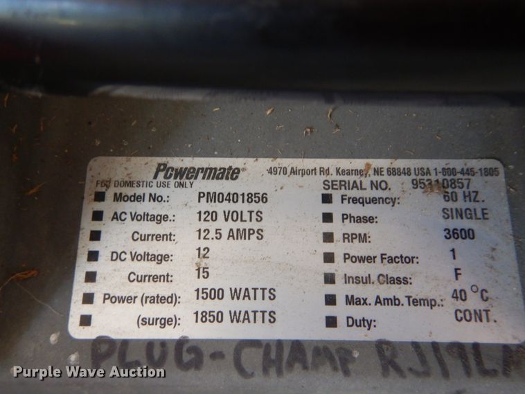 image for item GV9204 (2) generators