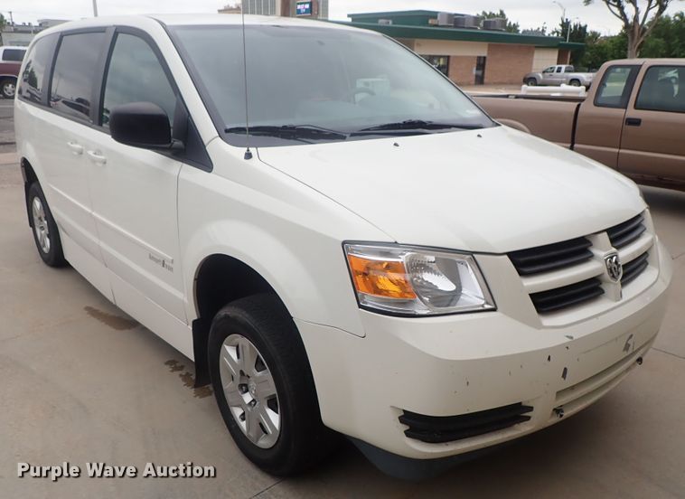 image for item GV9579 2010 Dodge Grand Caravan  Amerivan handicap accessible van