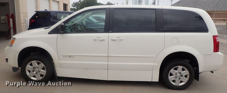 image for item GV9579 2010 Dodge Grand Caravan  Amerivan handicap accessible van