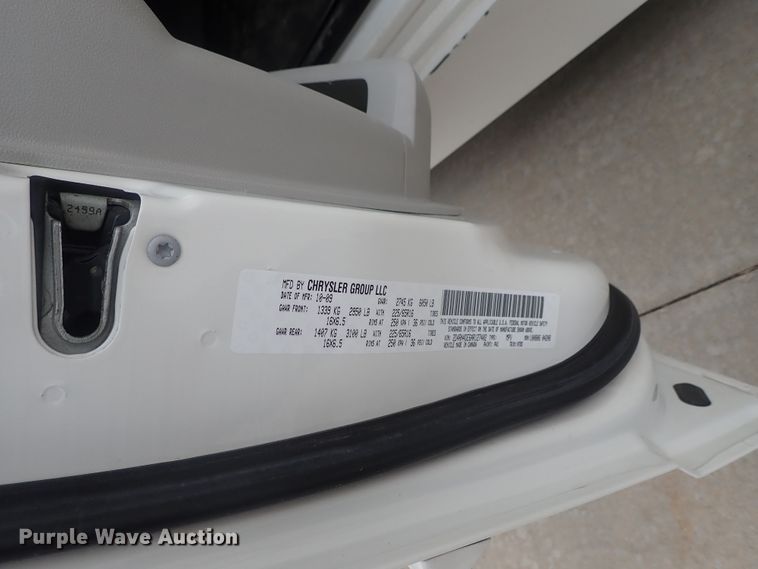 image for item GV9579 2010 Dodge Grand Caravan  Amerivan handicap accessible van