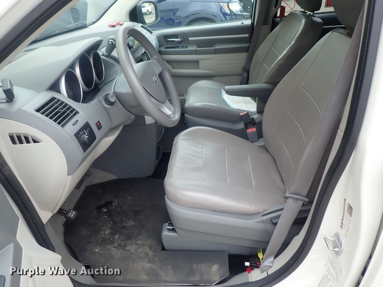 image for item GV9579 2010 Dodge Grand Caravan  Amerivan handicap accessible van