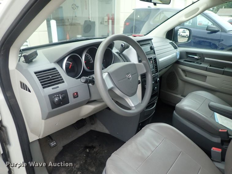 image for item GV9579 2010 Dodge Grand Caravan  Amerivan handicap accessible van