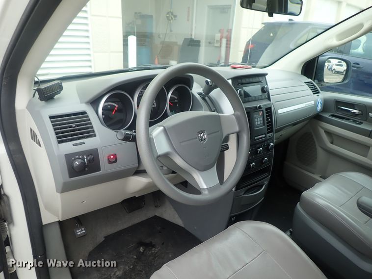 image for item GV9579 2010 Dodge Grand Caravan  Amerivan handicap accessible van