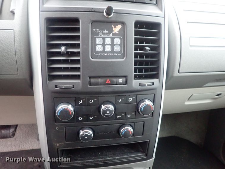 image for item GV9579 2010 Dodge Grand Caravan  Amerivan handicap accessible van