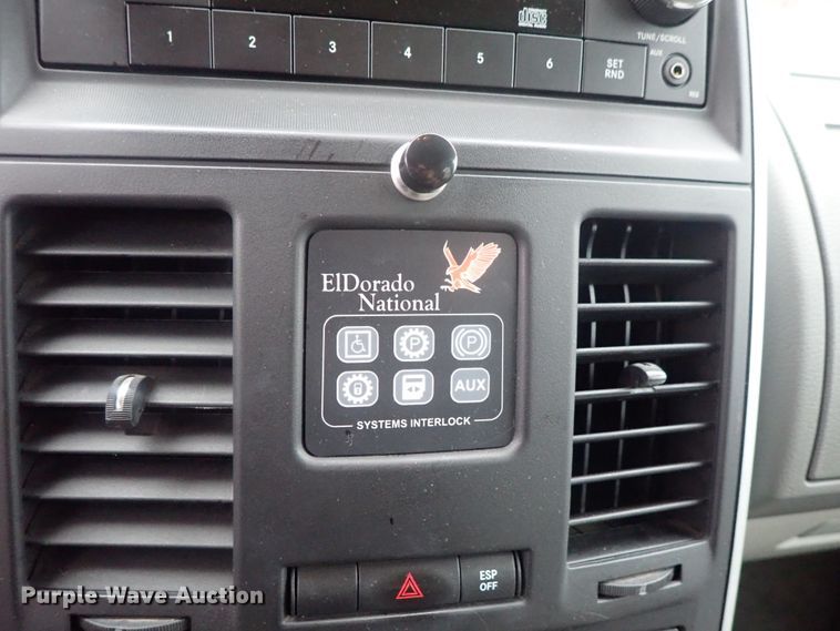 image for item GV9579 2010 Dodge Grand Caravan  Amerivan handicap accessible van