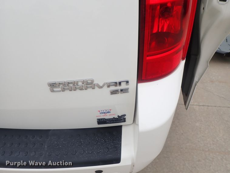 image for item GV9579 2010 Dodge Grand Caravan  Amerivan handicap accessible van