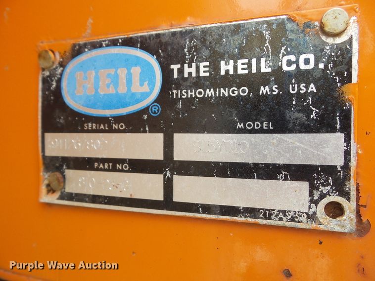 image for item GX9156 1995 Ford F700  dump truck