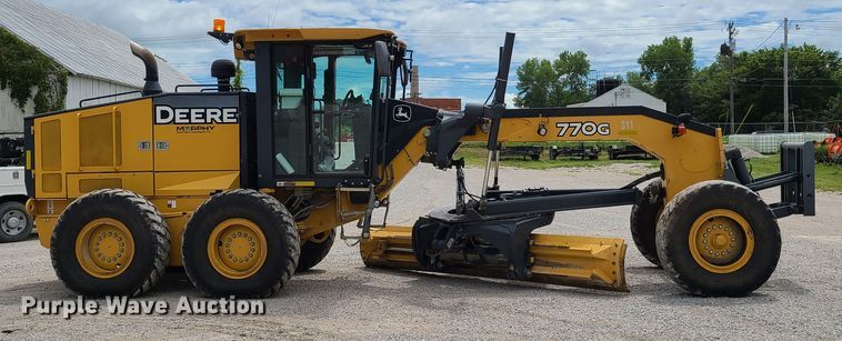 image for item GX9304 2012 John Deere 770G  motor grader