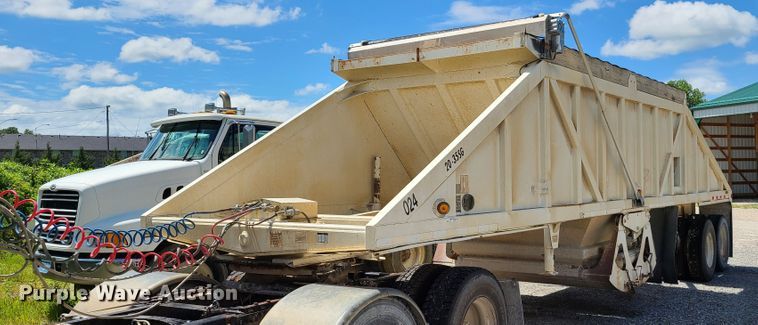 image for item GX9308 2004 Ranch bottom dump trailer