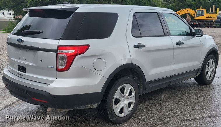 image for item GX9316 2015 Ford Explorer Police Interceptor  SUV