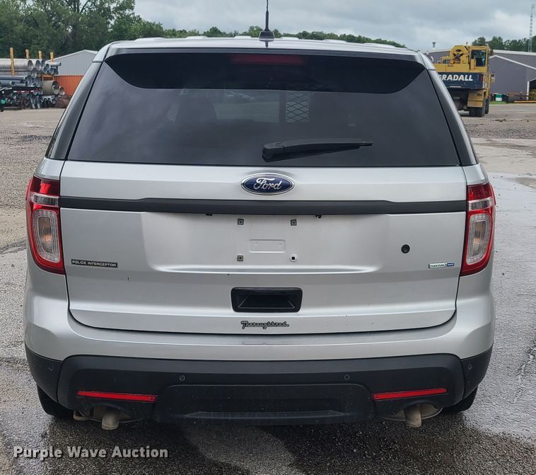 image for item GX9316 2015 Ford Explorer Police Interceptor  SUV