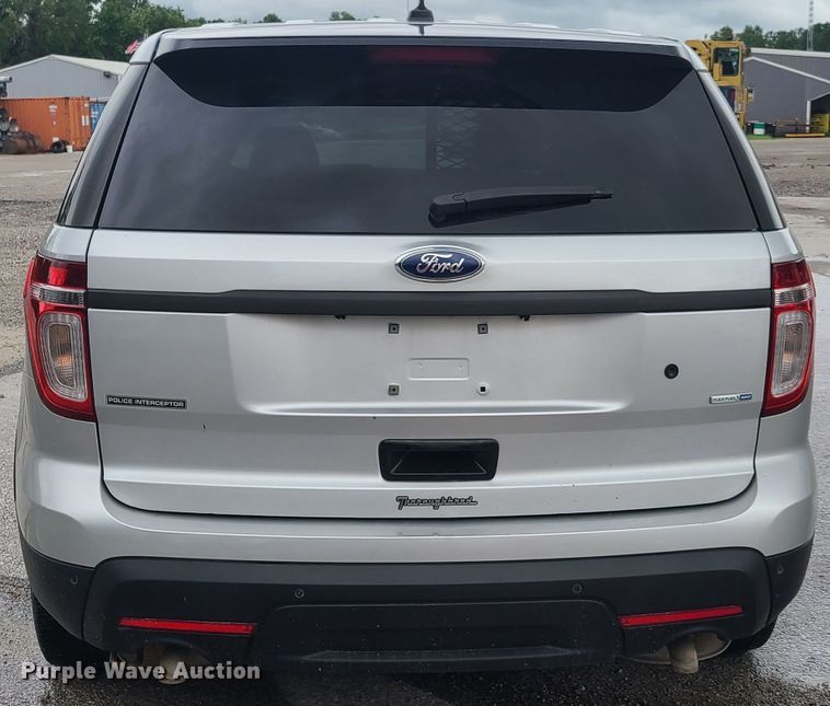 image for item GX9316 2015 Ford Explorer Police Interceptor  SUV