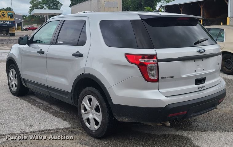 image for item GX9316 2015 Ford Explorer Police Interceptor  SUV