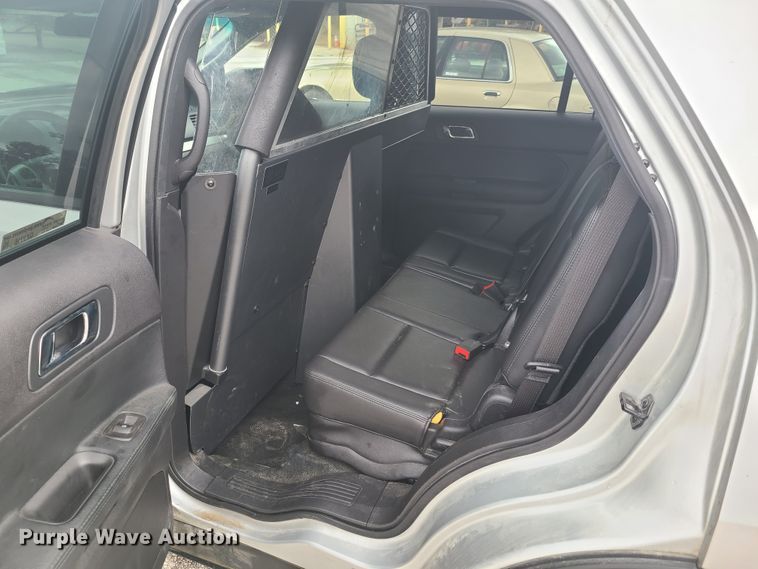 image for item GX9316 2015 Ford Explorer Police Interceptor  SUV