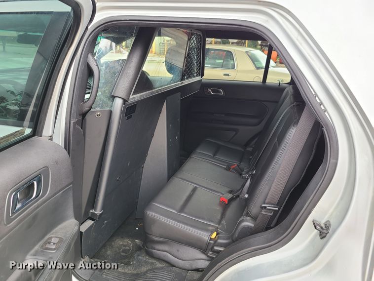 image for item GX9316 2015 Ford Explorer Police Interceptor  SUV