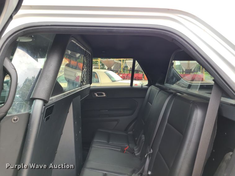 image for item GX9316 2015 Ford Explorer Police Interceptor  SUV