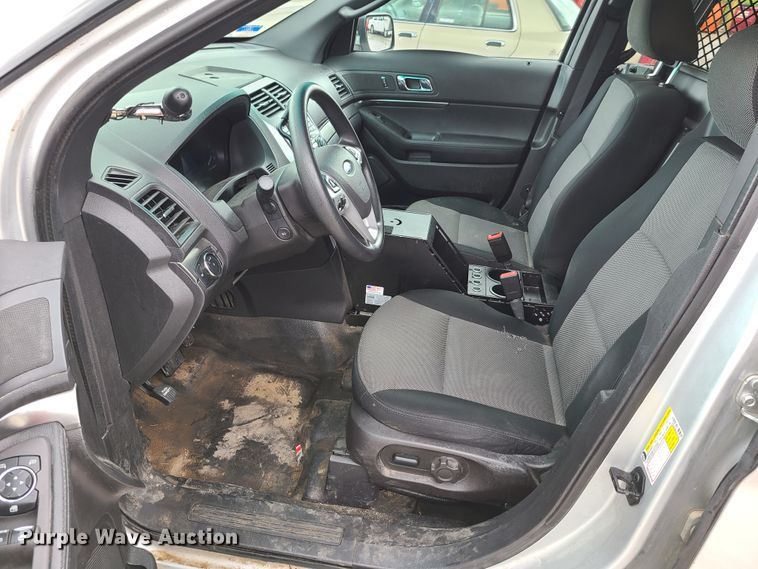 image for item GX9316 2015 Ford Explorer Police Interceptor  SUV