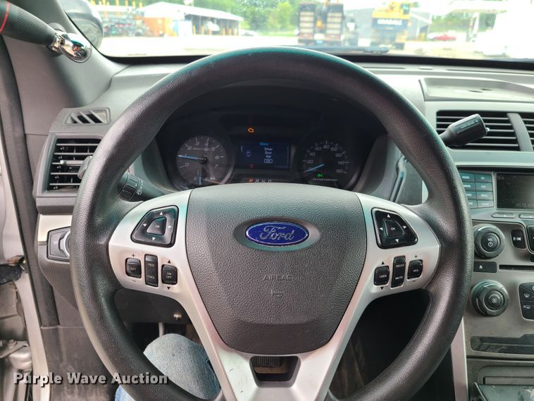 image for item GX9316 2015 Ford Explorer Police Interceptor  SUV