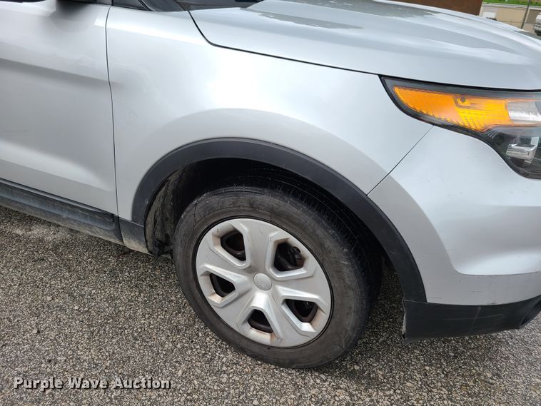 image for item GX9316 2015 Ford Explorer Police Interceptor  SUV