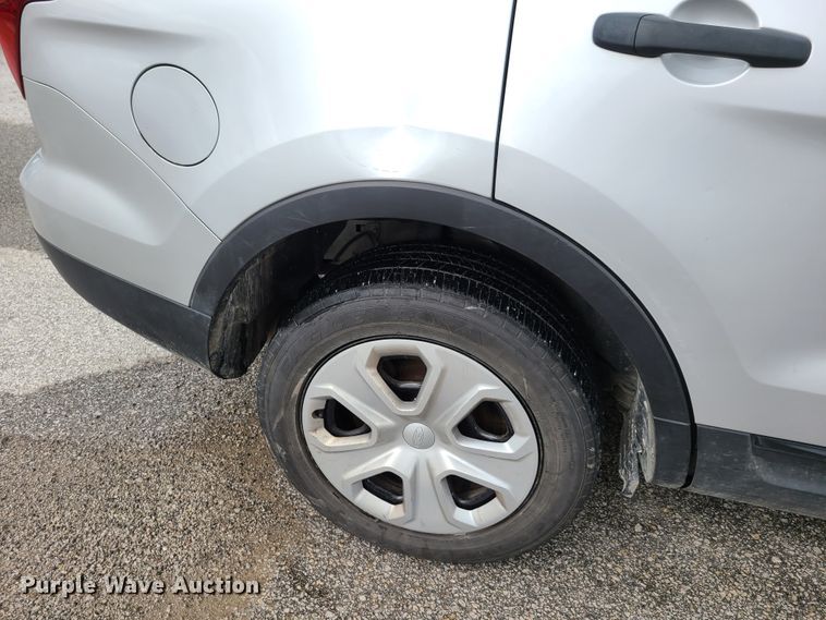 image for item GX9316 2015 Ford Explorer Police Interceptor  SUV