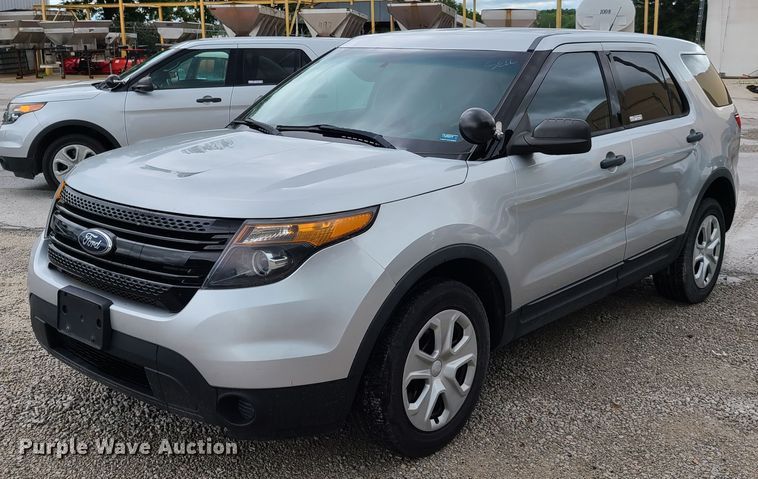 image for item GX9317 2013 Ford Explorer Police Interceptor  SUV