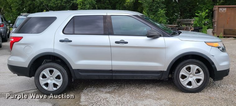 image for item GX9317 2013 Ford Explorer Police Interceptor  SUV