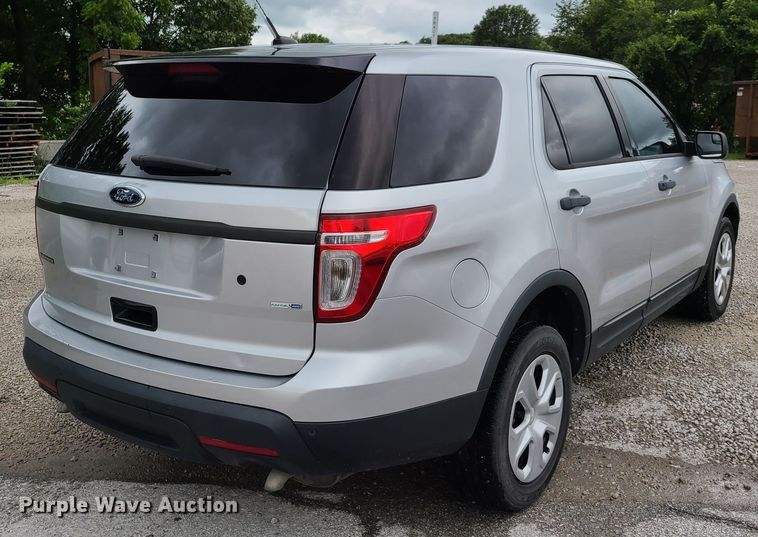 image for item GX9317 2013 Ford Explorer Police Interceptor  SUV