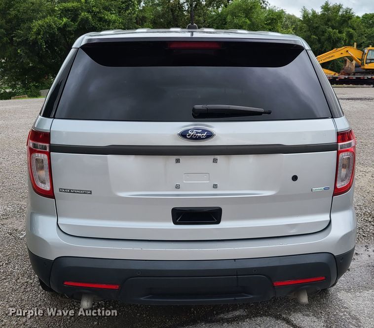 image for item GX9317 2013 Ford Explorer Police Interceptor  SUV