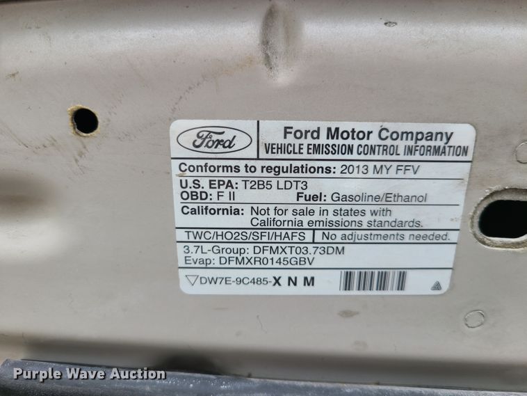 image for item GX9317 2013 Ford Explorer Police Interceptor  SUV