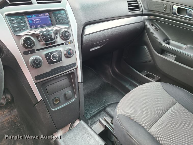 image for item GX9317 2013 Ford Explorer Police Interceptor  SUV