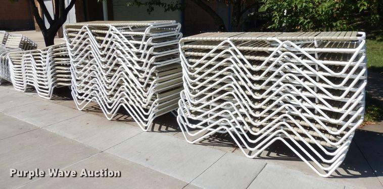 image for item HA9356 (47) pool lounge chairs