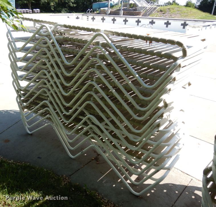 image for item HA9356 (47) pool lounge chairs