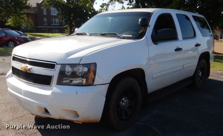image for item HB9313 2013 Chevrolet Tahoe Police  SUV