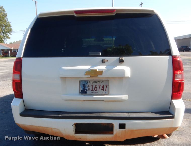 image for item HB9313 2013 Chevrolet Tahoe Police  SUV