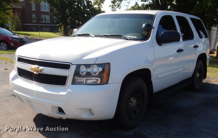 image for item HB9315 2012 Chevrolet Tahoe Police  SUV