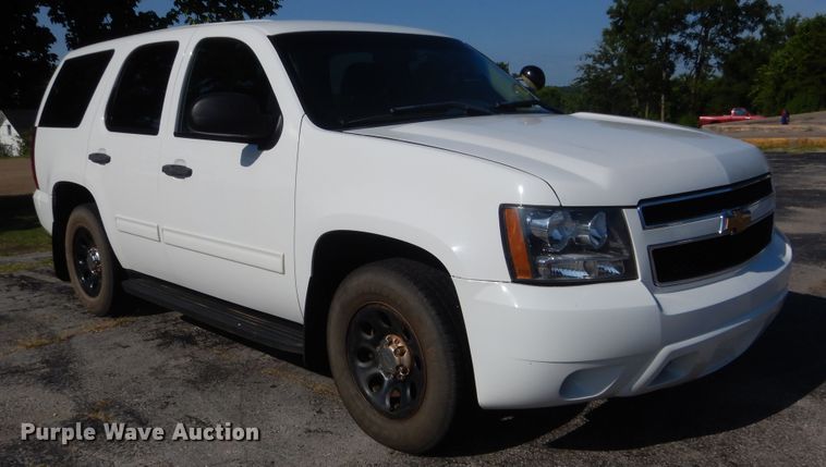 image for item HB9315 2012 Chevrolet Tahoe Police  SUV