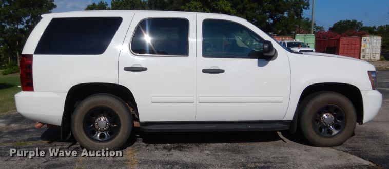 image for item HB9315 2012 Chevrolet Tahoe Police  SUV