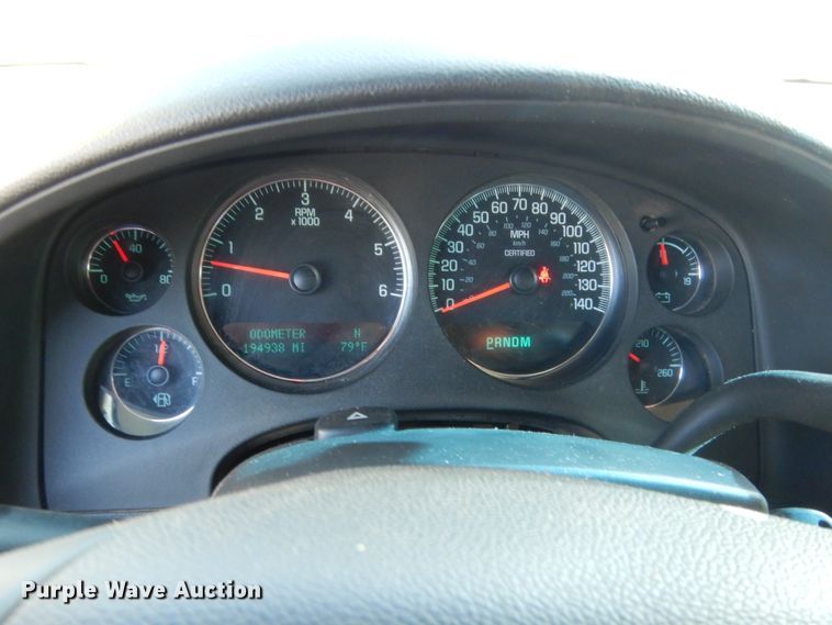 image for item HB9315 2012 Chevrolet Tahoe Police  SUV