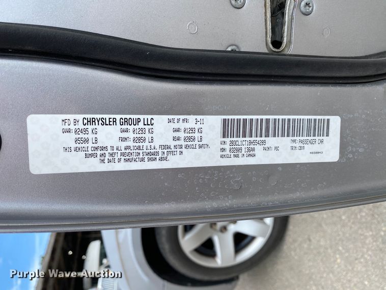 image for item HG9220 2011 Dodge Charger Police