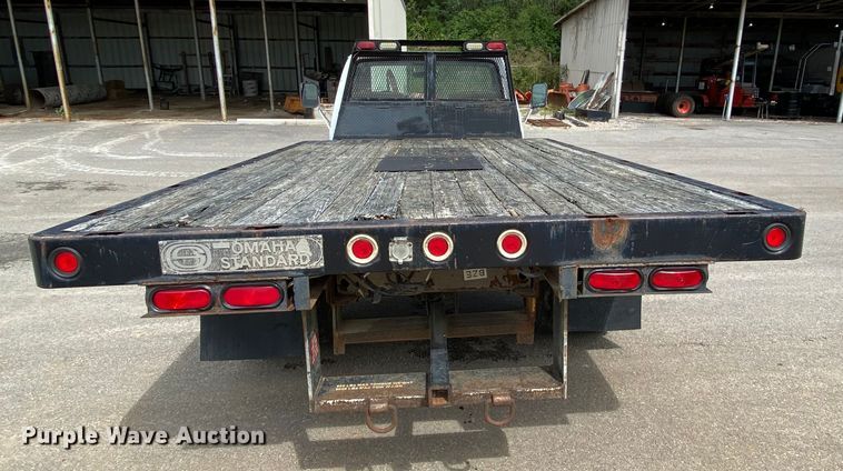 image for item HG9222 1995 Ford F450 Super Duty  flatbed truck