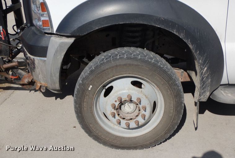 image for item HJ9511 2007 Ford F450 Super Duty XL  flat dump bed truck