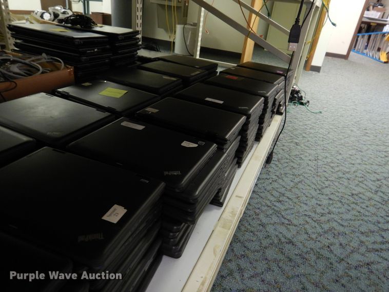 image for item HO9787 Approximately 200 Lenovo ThinkPad 11e chromebook laptops