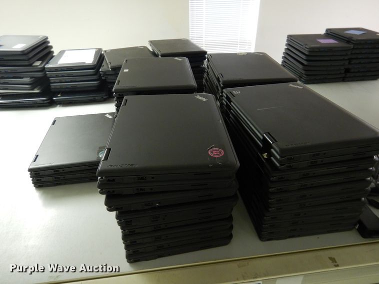 image for item HO9793 Approximately 43 Lenovo 11e ThinkPad Chromebooks