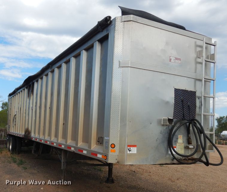 image for item HO9823 2007 Travis walking floor trailer