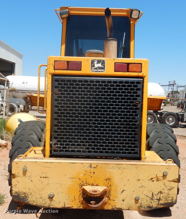 image for item HO9829 1992 John Deere 544E  wheel loader