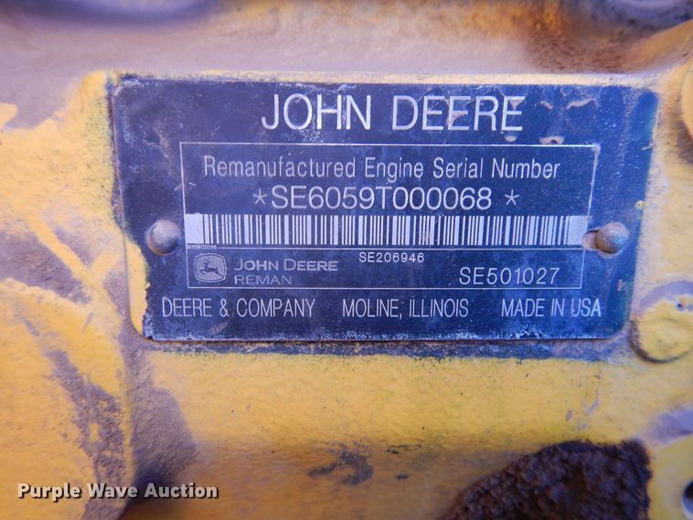 image for item HO9829 1992 John Deere 544E  wheel loader