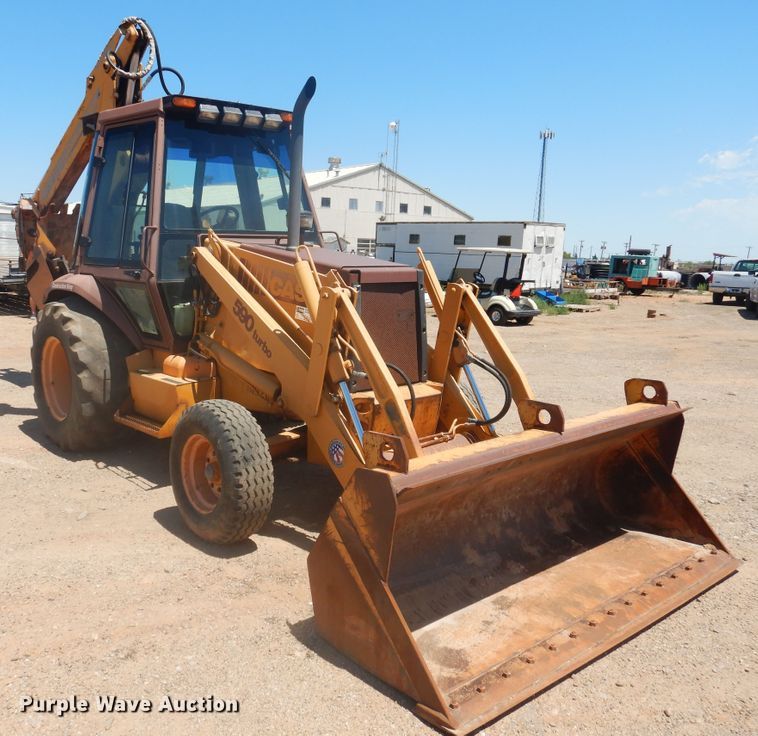 image for item HO9830 1993 Case 590  Turbo backhoe